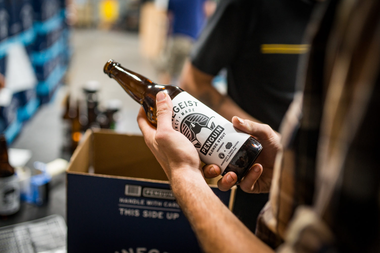 Penguin (Blonde Stout) - Rhinegeist Brewery