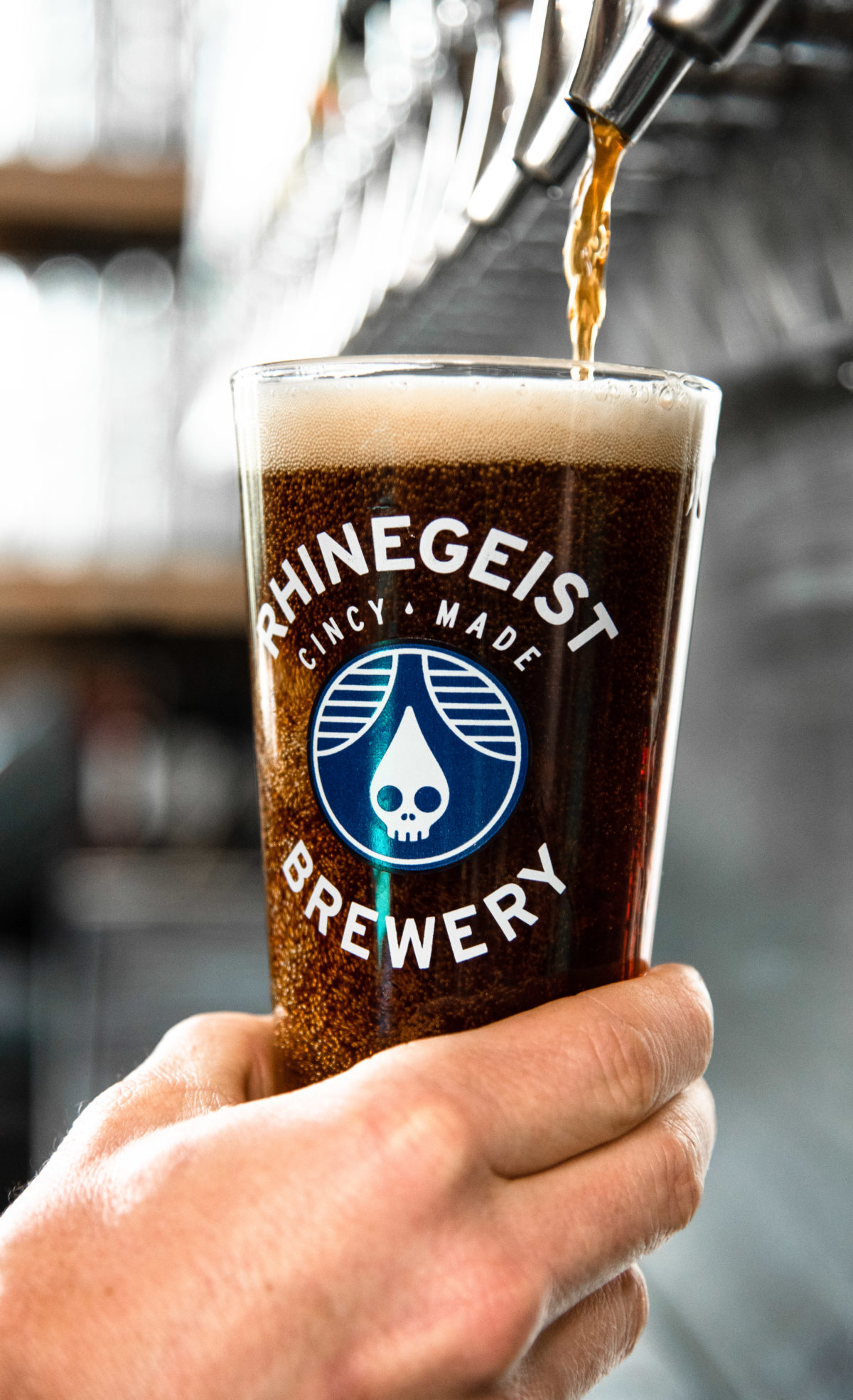 Uncle poured from tap at Rhinegeist Brewery