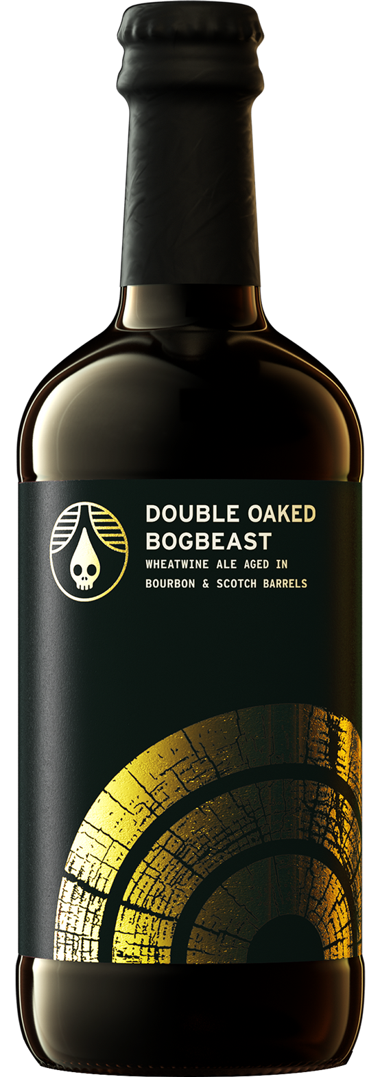 Render of Rhinegeist Double Oaked Bogbeast Bottle