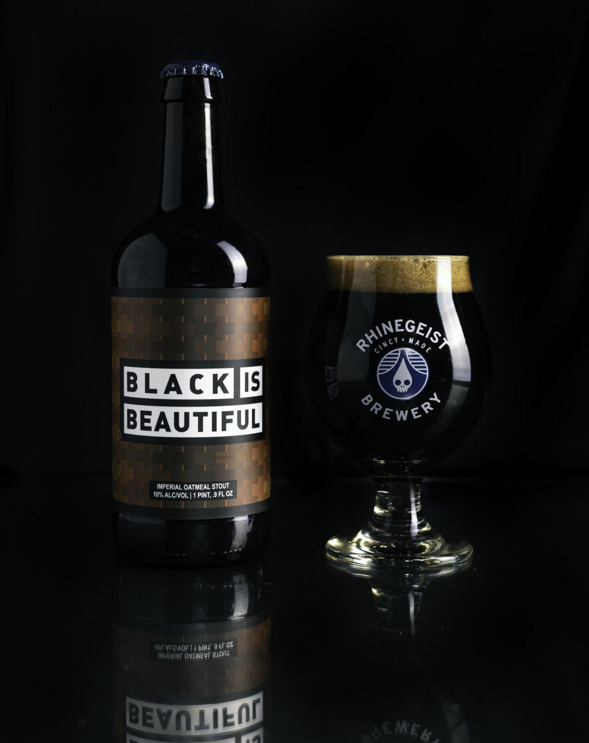 Black is Beautiful (Imperial Oatmeal Stout) Rhinegeist Brewery
