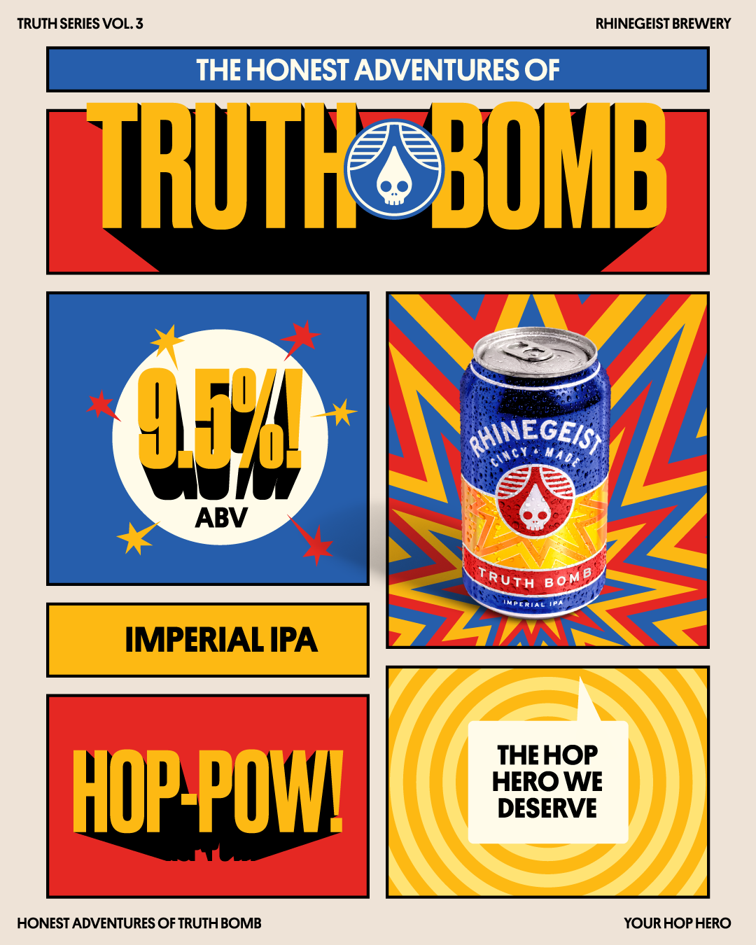 Truth Bomb (Imperial IPA) Rhinegeist Brewery